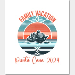 Family Vacation Punta Cana 2024 Posters and Art